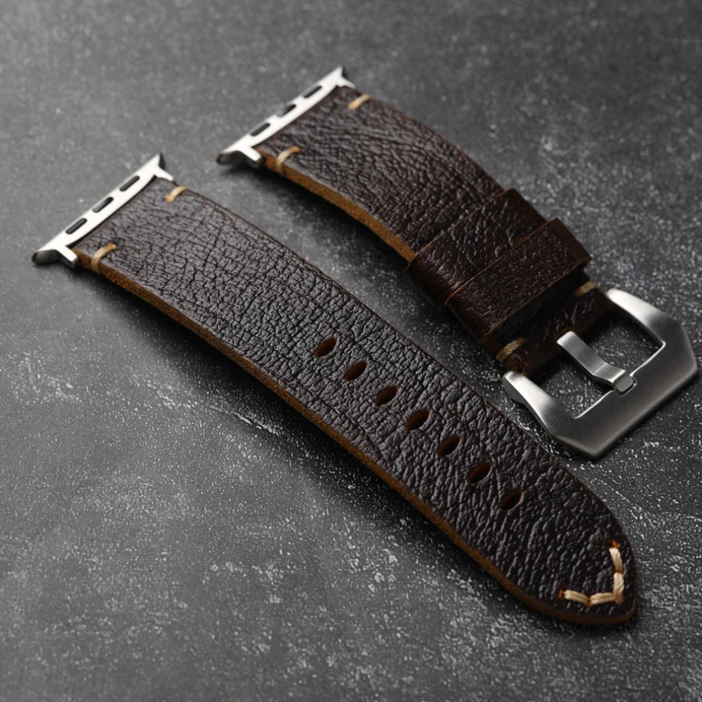Vintage Horween Læder Strap Til Apple Watch