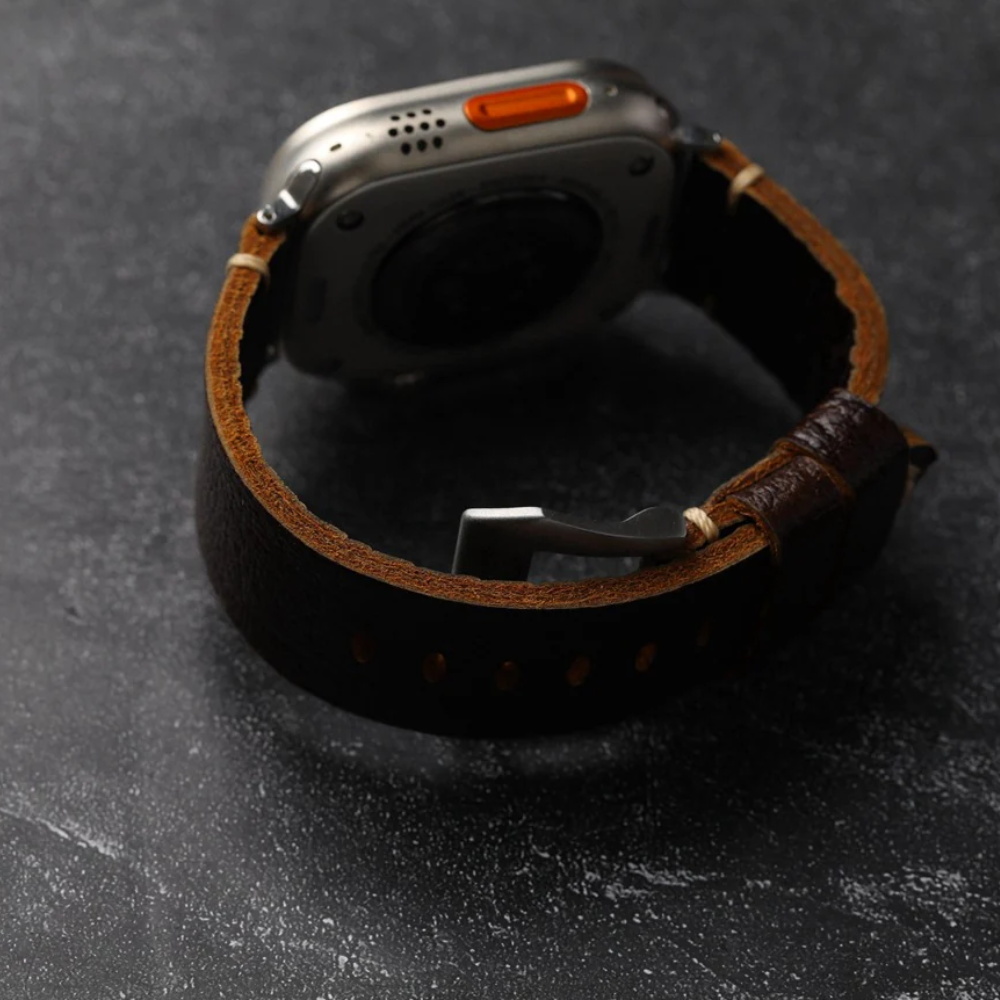 Vintage Horween Læder Strap Til Apple Watch