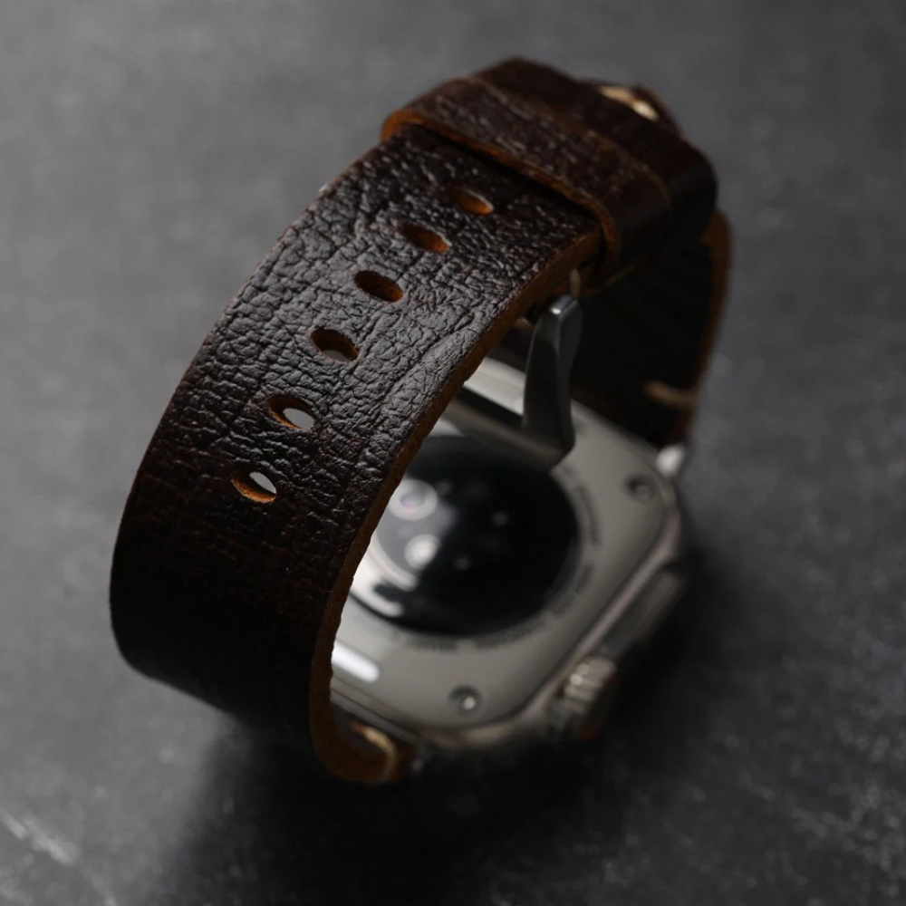 Vintage Horween Læder Strap Til Apple Watch