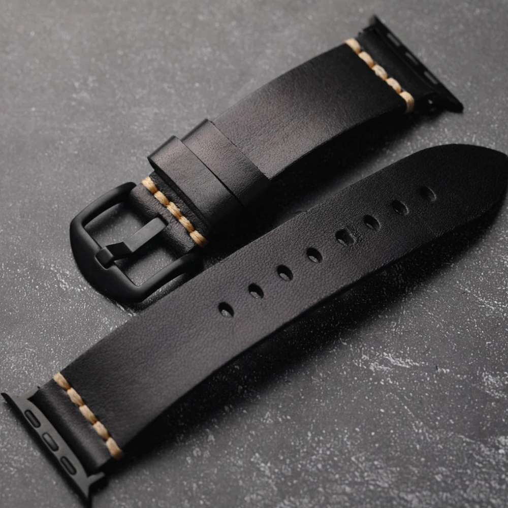 Mørk Vintage Strap Til Apple Watch