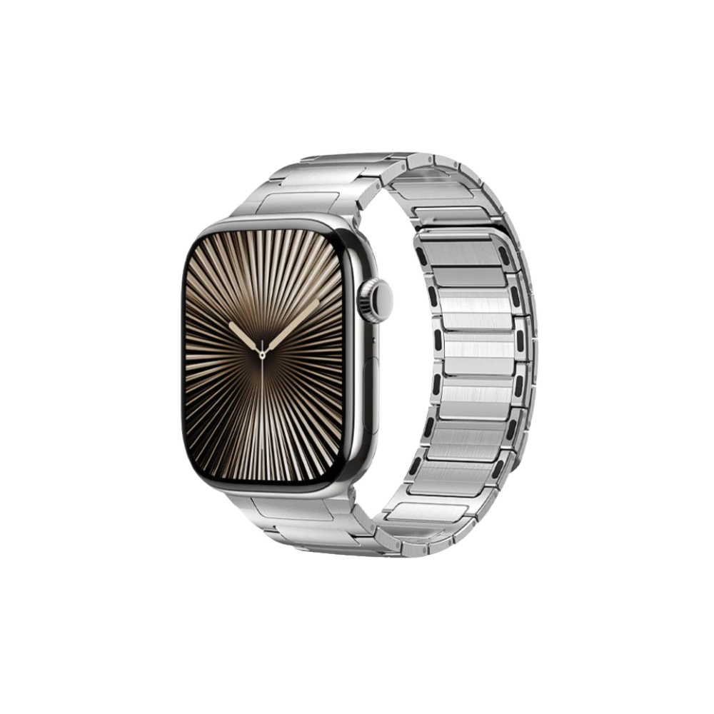 Magnetisk Strap I Rustfrit Stål Til Apple Watch