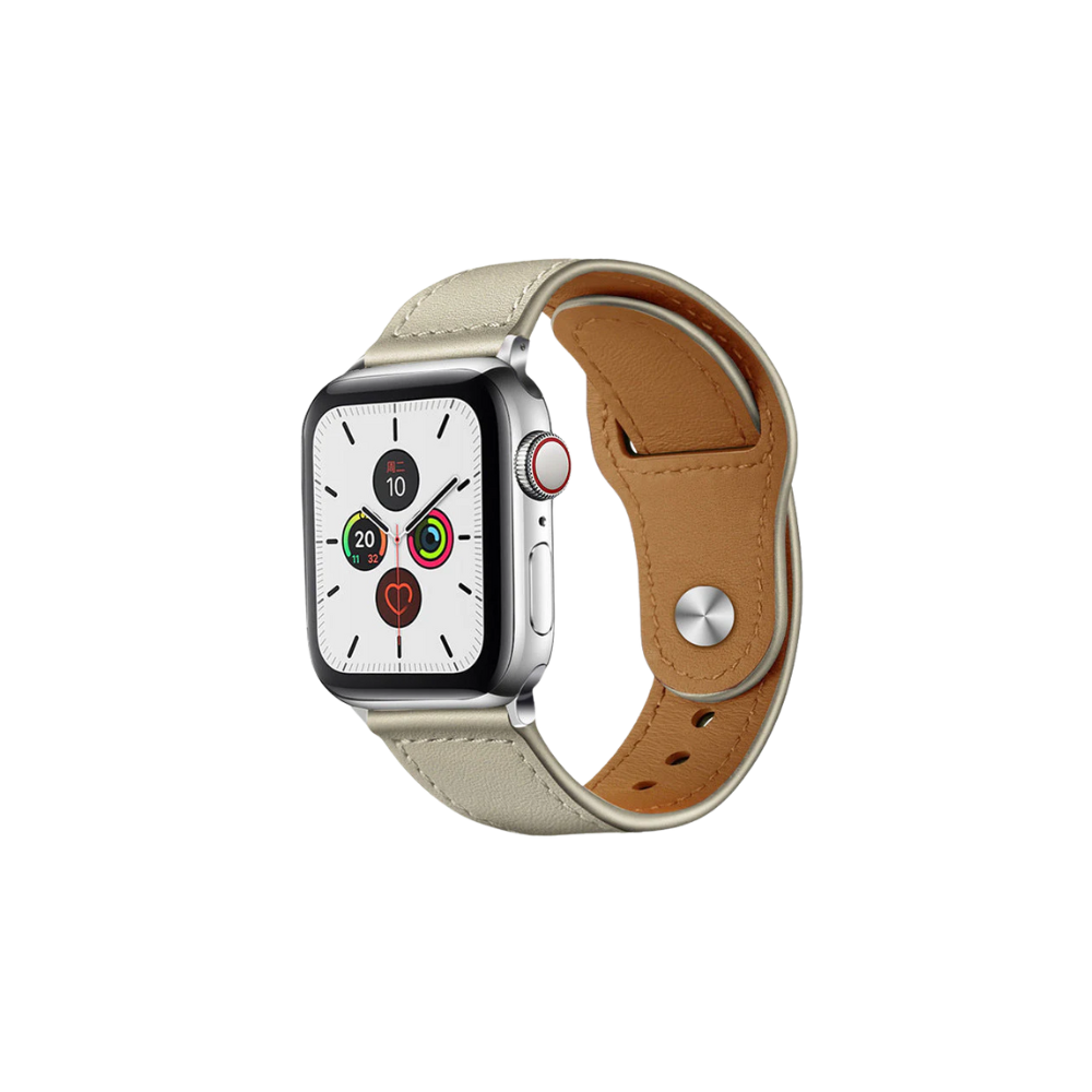 Elegant Læder Loop Strap Til Apple Watch