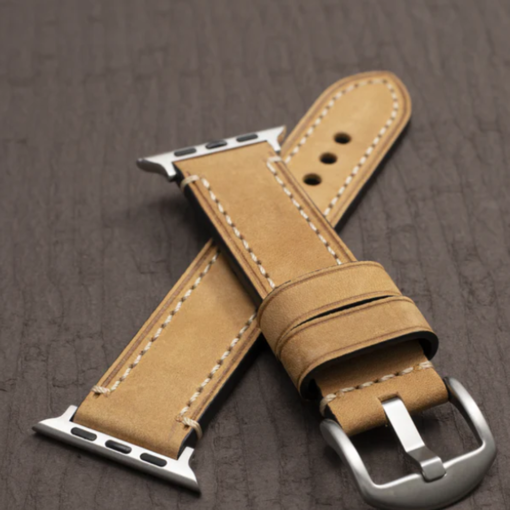 Vintage Horween Læder Strap Til Apple Watch