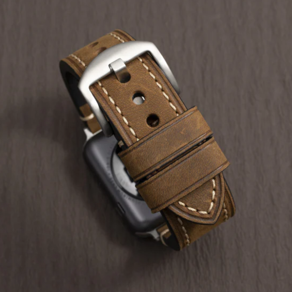 Vintage Horween Læder Strap Til Apple Watch