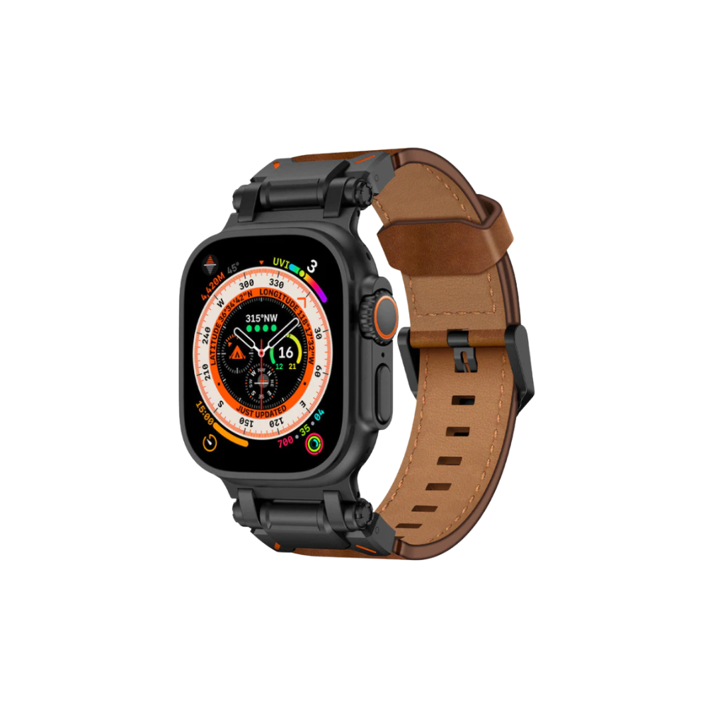 Explorer Læder Strap Til Apple Watch