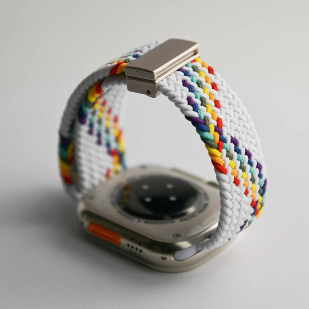 Flettet Nylon Loop Strap Med Magnetisk Lukning