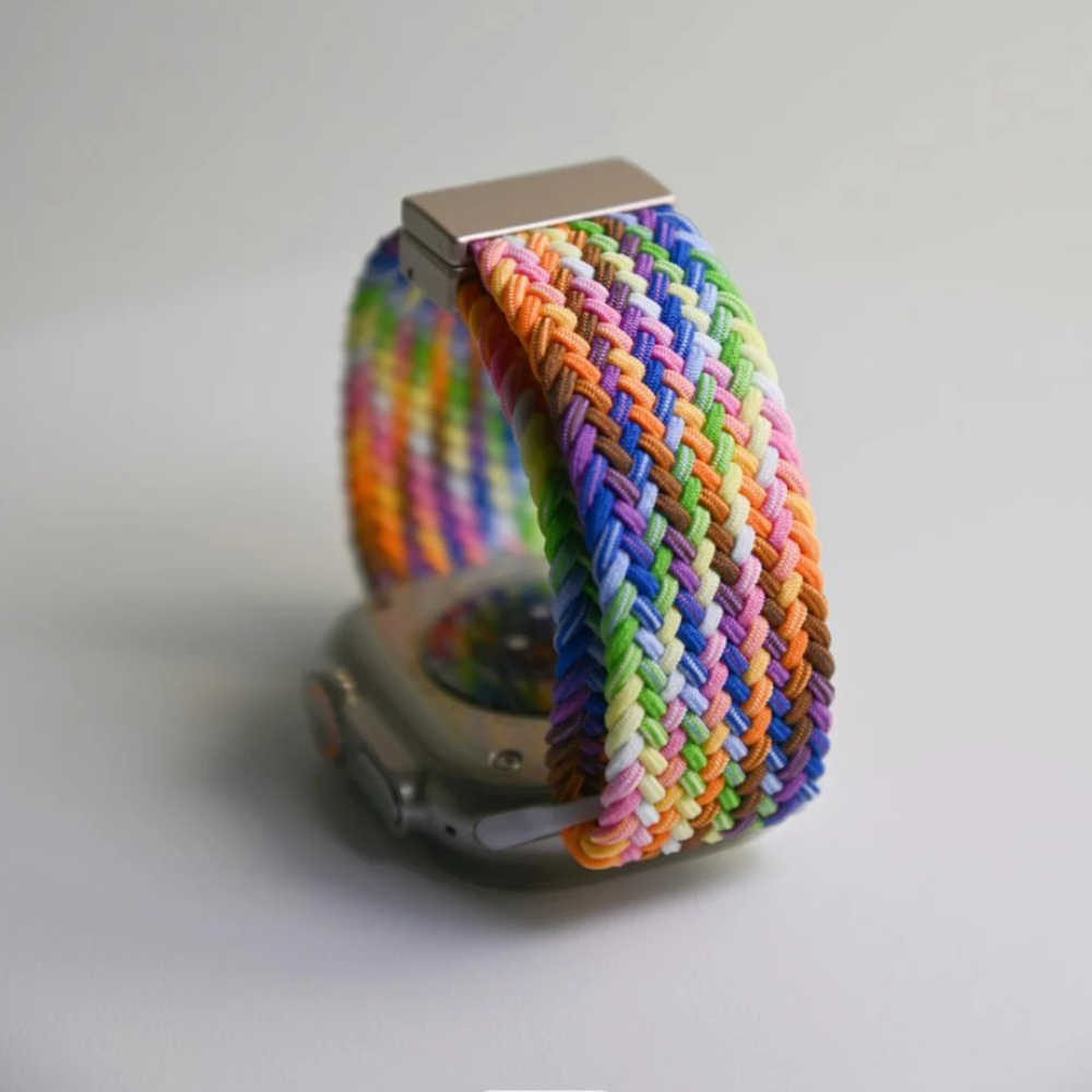 Flettet Nylon Loop Strap Med Magnetisk Lukning