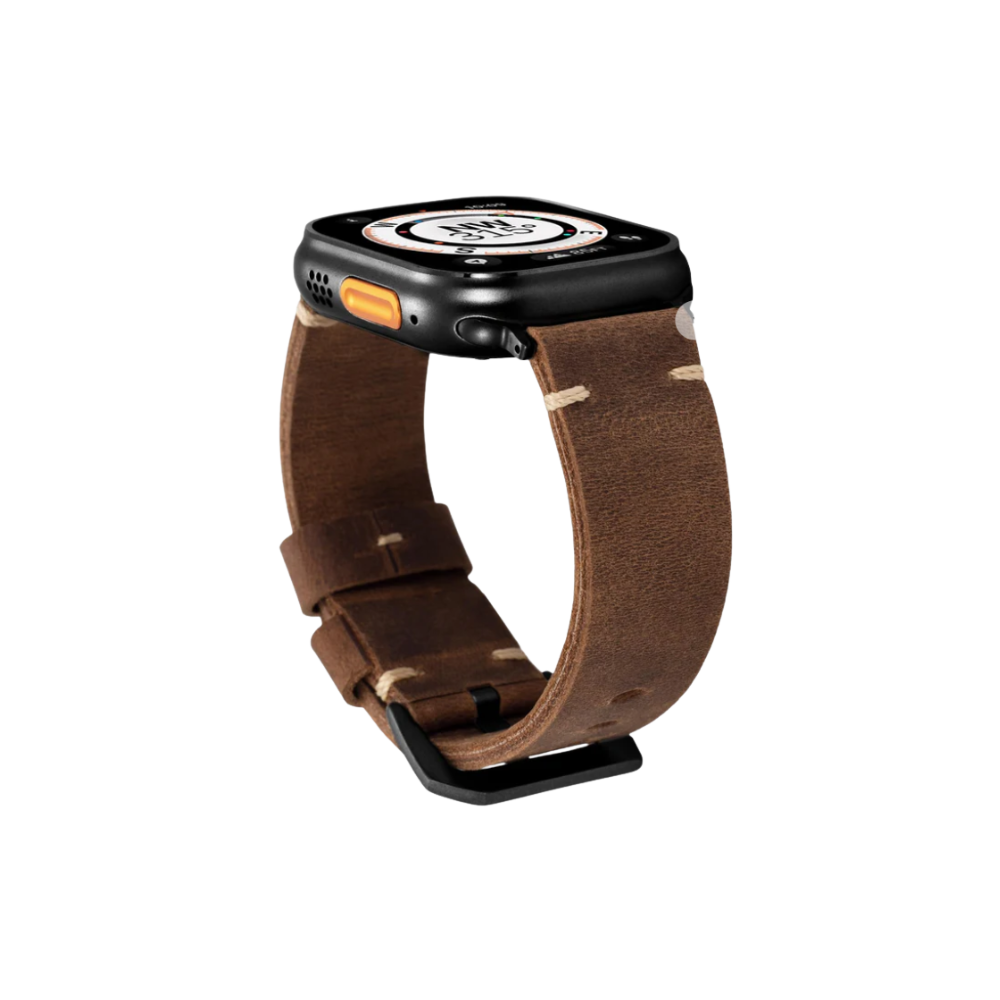 Vintage læderrem Til Apple Watch