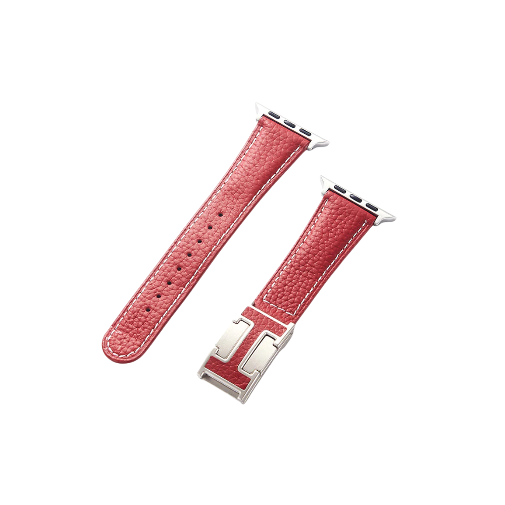 Magnetisk H Læder Strap Til Apple Watch