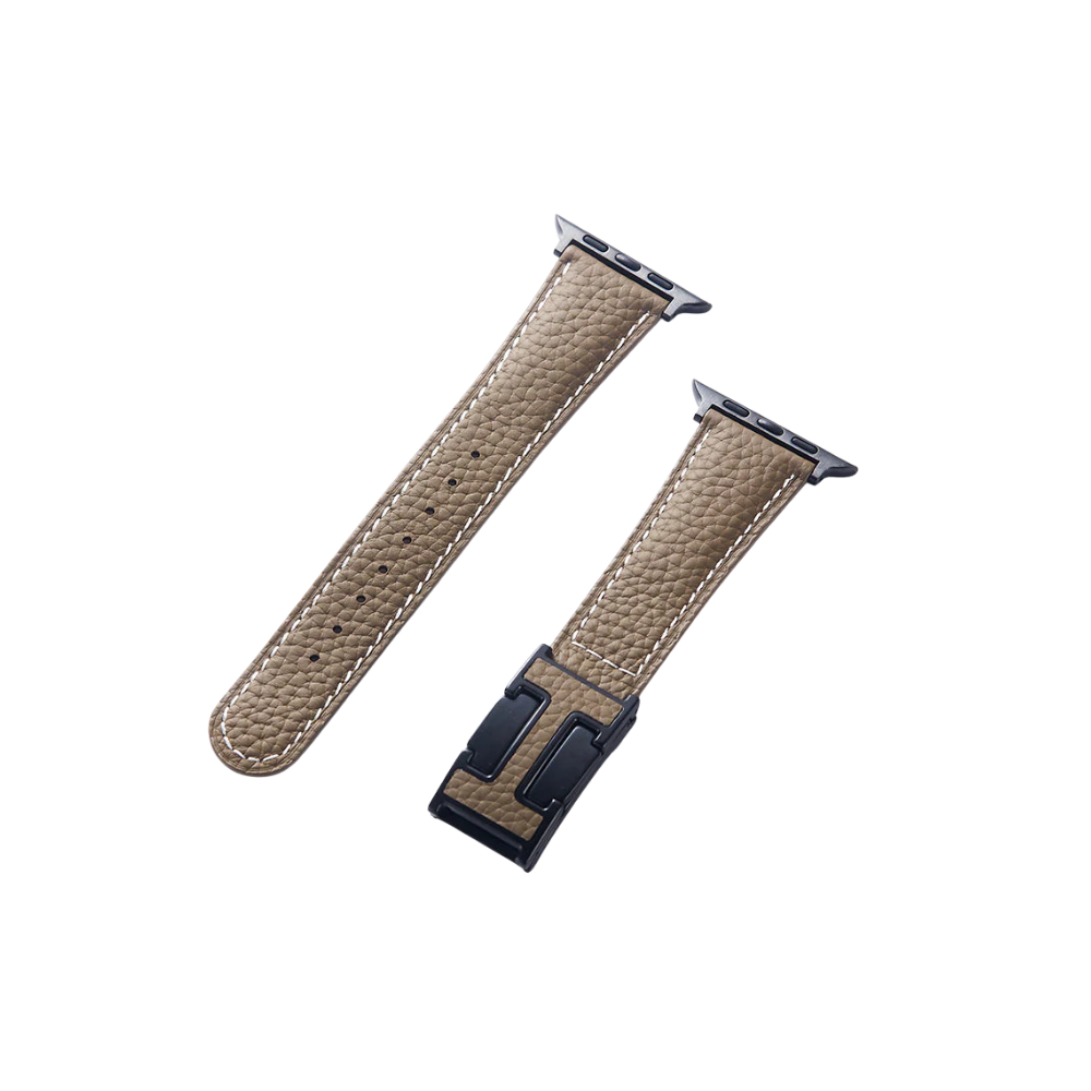 Magnetisk H Læder Strap Til Apple Watch
