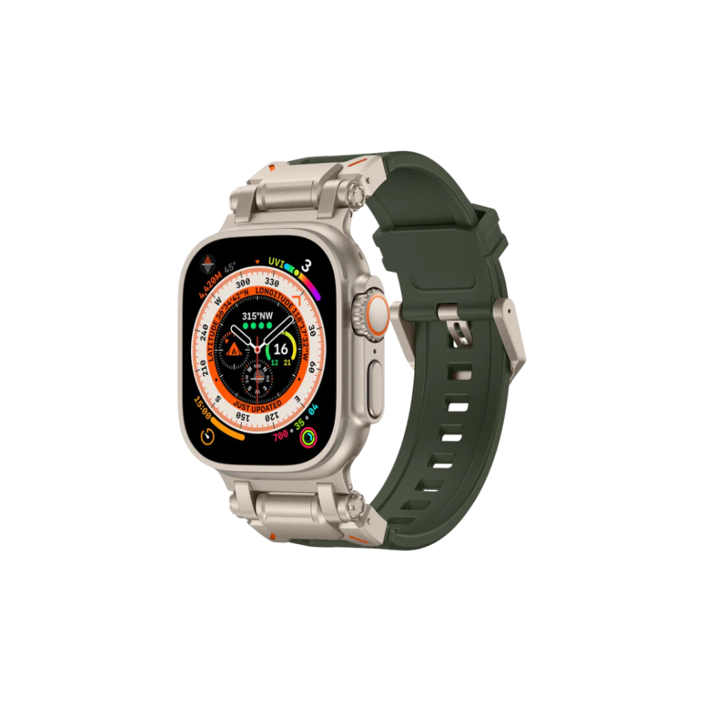 Explorer FKM Gummi Strap Til Apple Watch