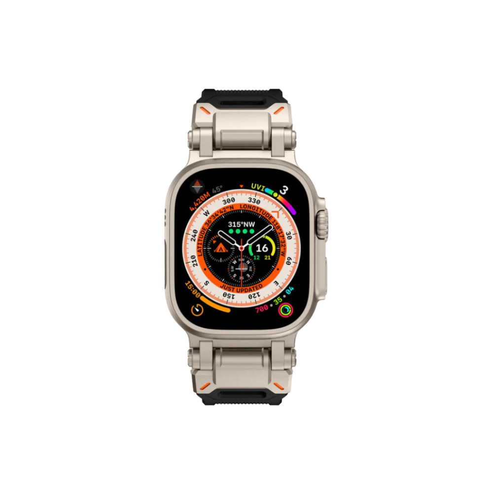 Explorer FKM Gummi Strap Til Apple Watch