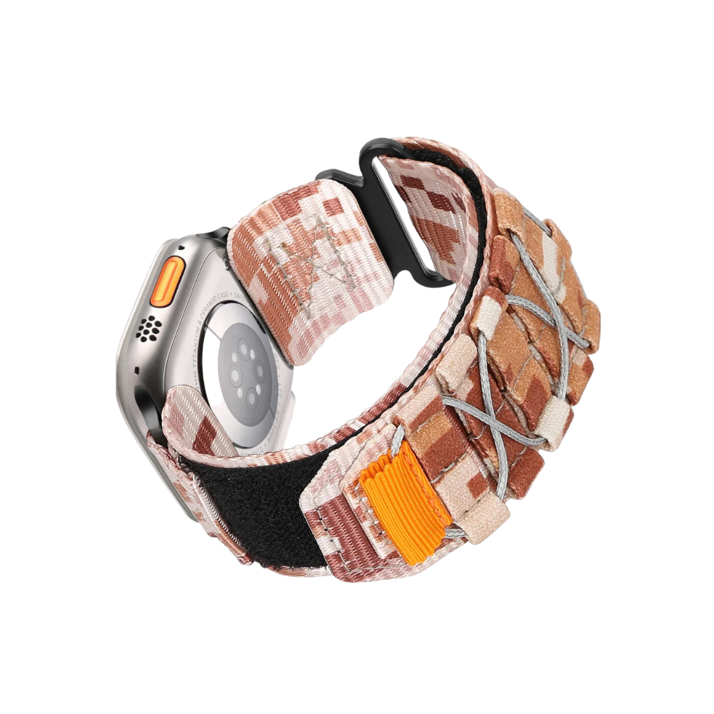 Nylon Loop Velcro Strap Til Apple Watch
