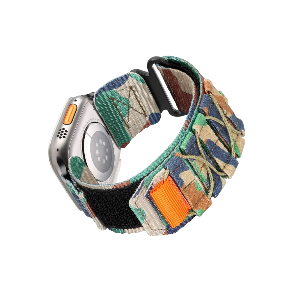 Nylon Loop Velcro Strap Til Apple Watch