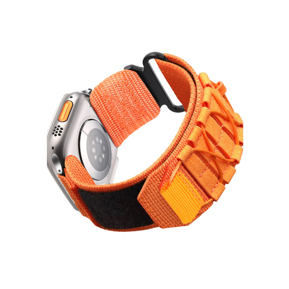 Nylon Loop Velcro Strap Til Apple Watch